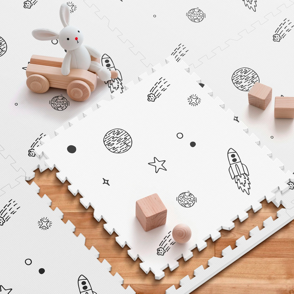 Baby Foam Play Mat with Interlocking Tiles for Crawling and Play