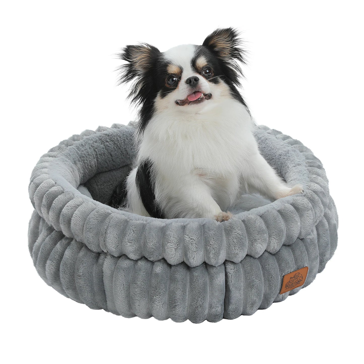 PAWZ Road Round Pet Bed for Dogs and Indoor Cats Anti Slip
