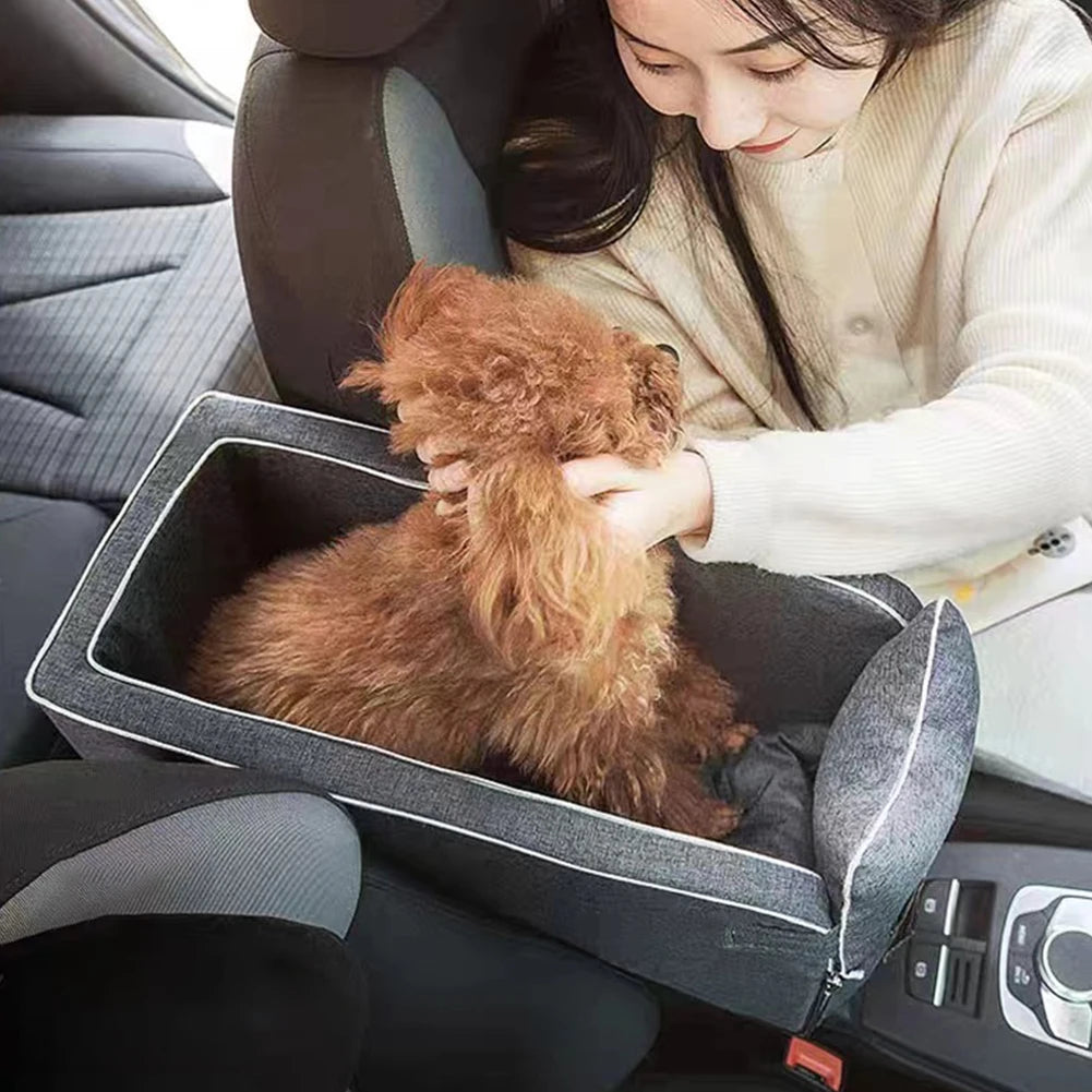 NONED Portable Pet Booster Seat For Small Dogs With Straps