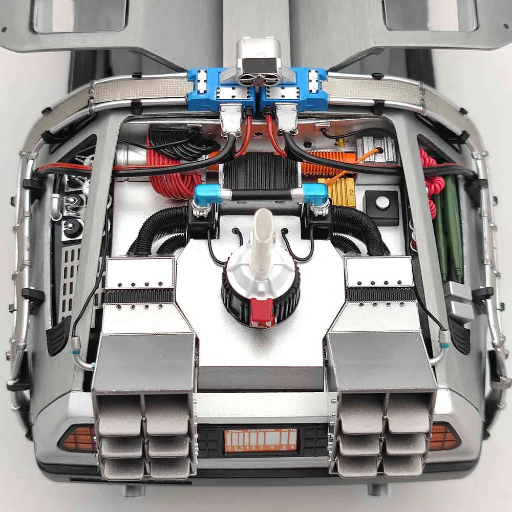 Back To The Future Time Machine Diecast One Eighteen BCJ97