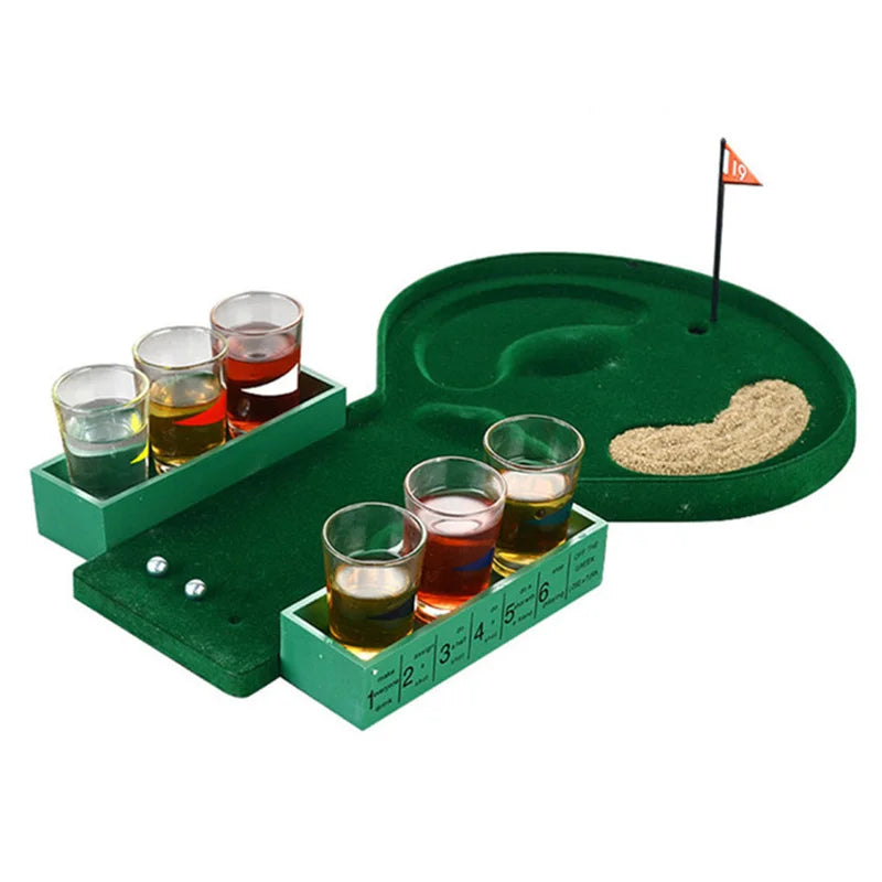 Mini Golf Tabletop Game Set For Adult Parties Bar Entertainment