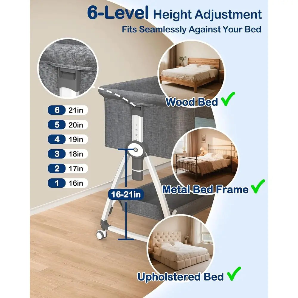 Elevated Adjustable Pet Bed With Removable Cover Dogs And Cats