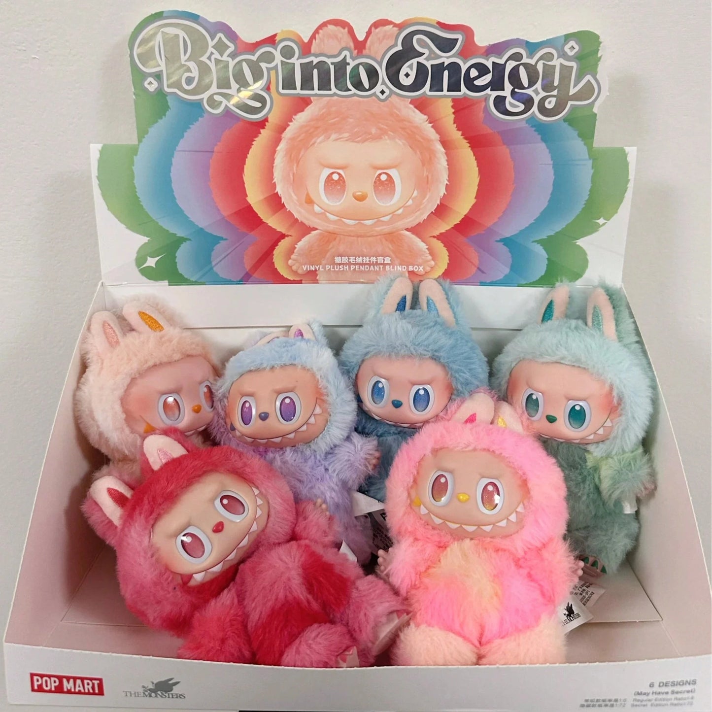 POP MART Labubu The Monsters Plush Blind Box Collection