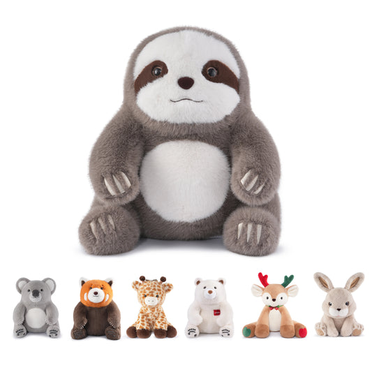 Niuniu Daddy Weighted Sloth Stuffed Animal Plush For Anxiety Relief