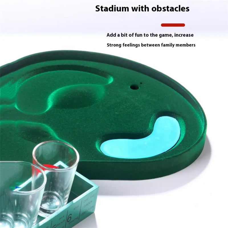 Mini Golf Tabletop Game Set For Adult Parties Bar Entertainment