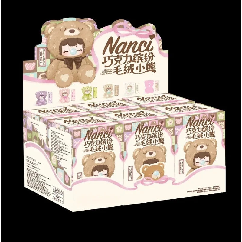 Plush Bear Blind Box Series Handmade Decoration Gift For Children