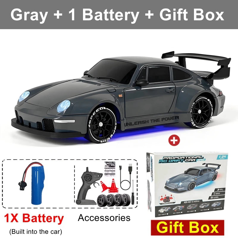 4WD Remote Control Drift Racing Car With LED Lights