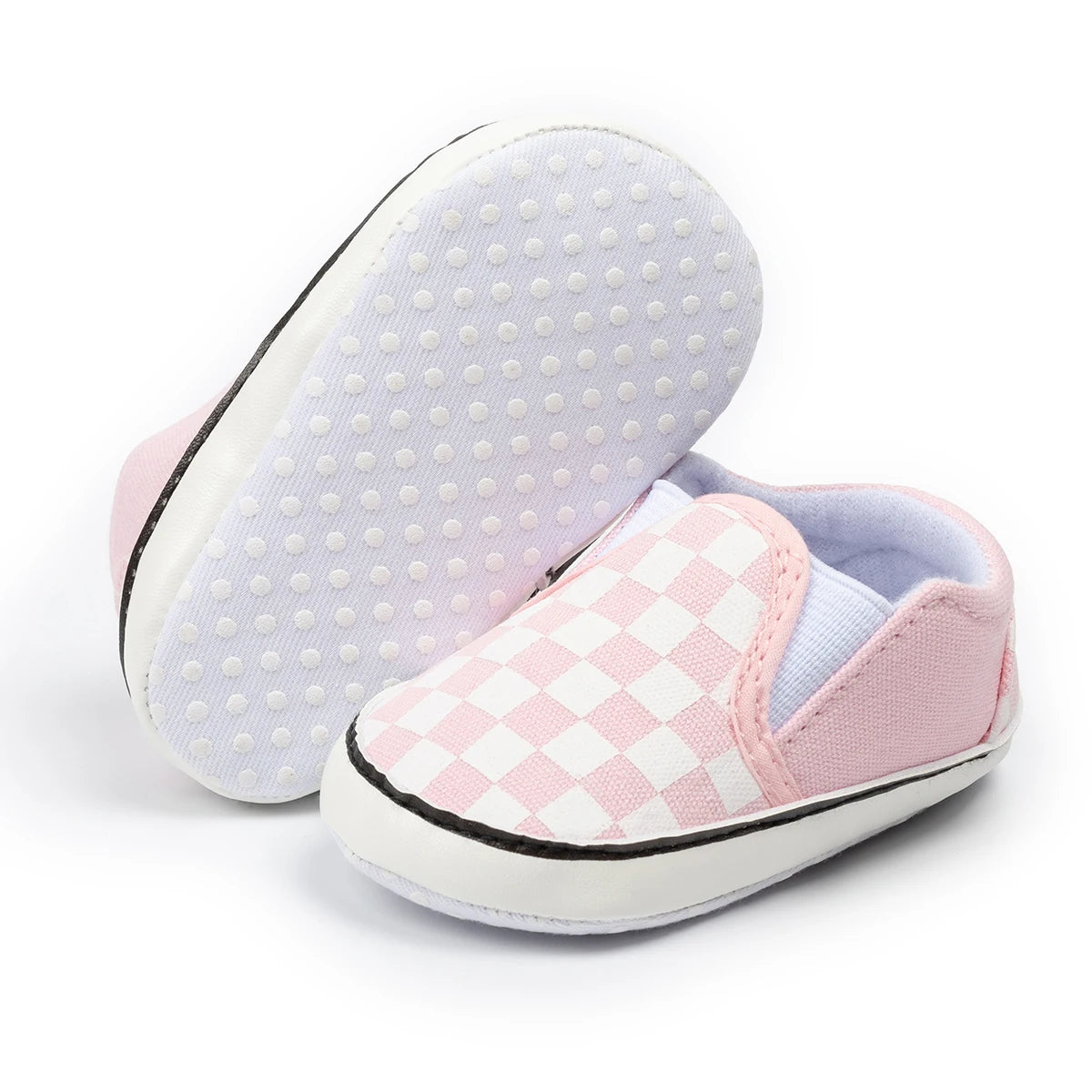 Non-slip Indoor Toddler Infants First Walkers Crib Shoes Casual Sneakers Shoes New Baby Casual Shoes Baby Boys Girls Soft-Sole