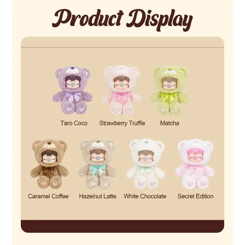 Plush Bear Blind Box Series Handmade Decoration Gift For Children