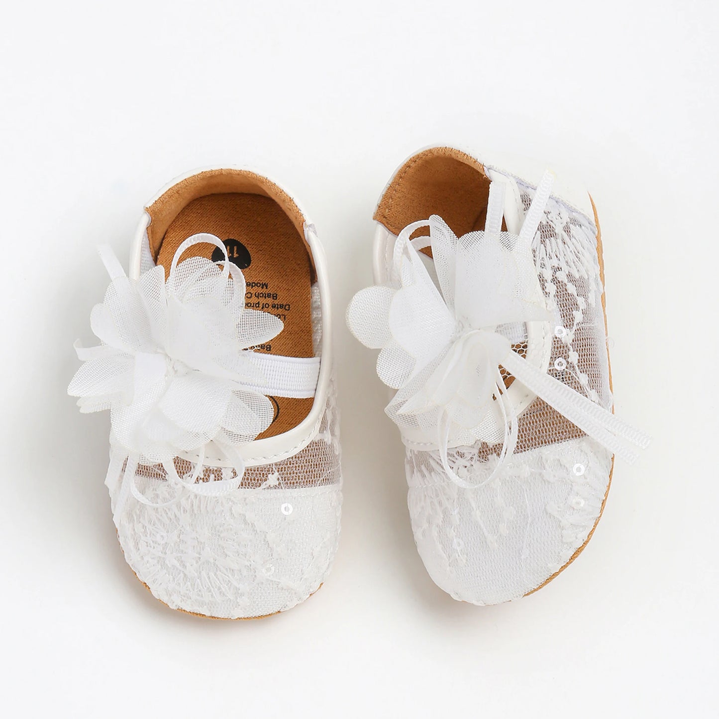 Adorable Toddler Girls Floral Mary Jane Shoes with Non-Slip Sole Soft Close Toe Walking Shoes for Little Princesses