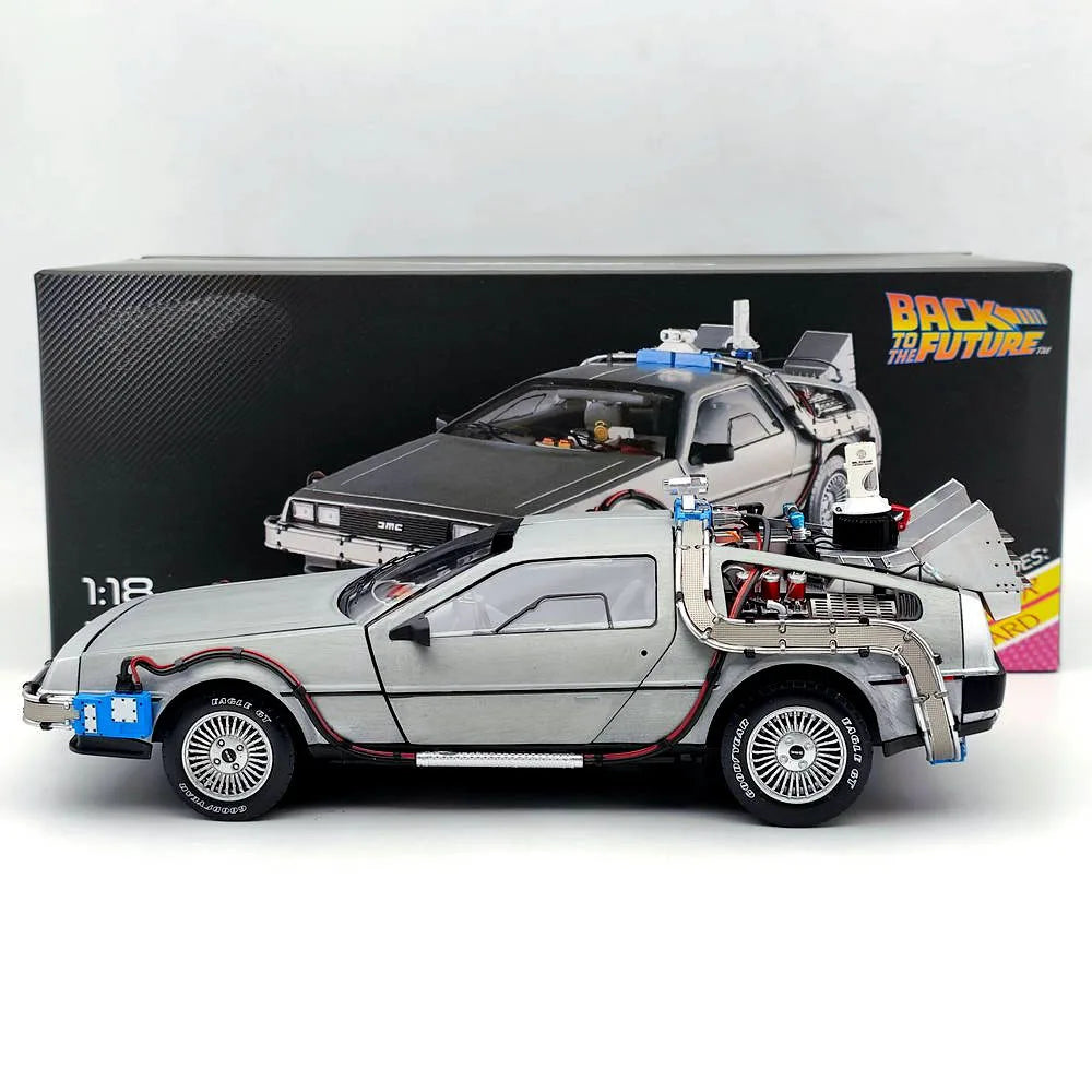 Back To The Future Time Machine Diecast One Eighteen BCJ97