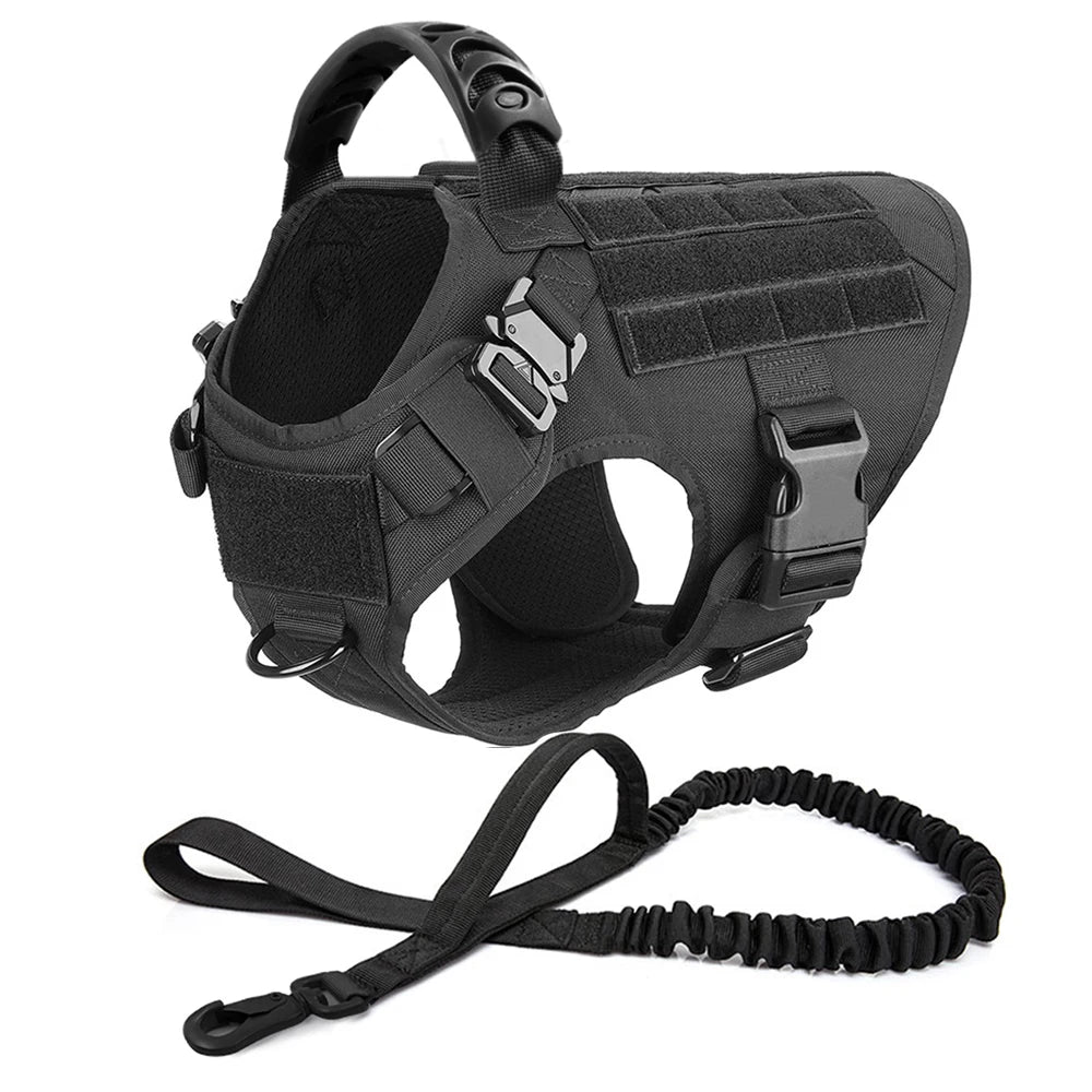 PETRAVELCN Dog Harness And Leash Set Vest For German Shepherd Malinois