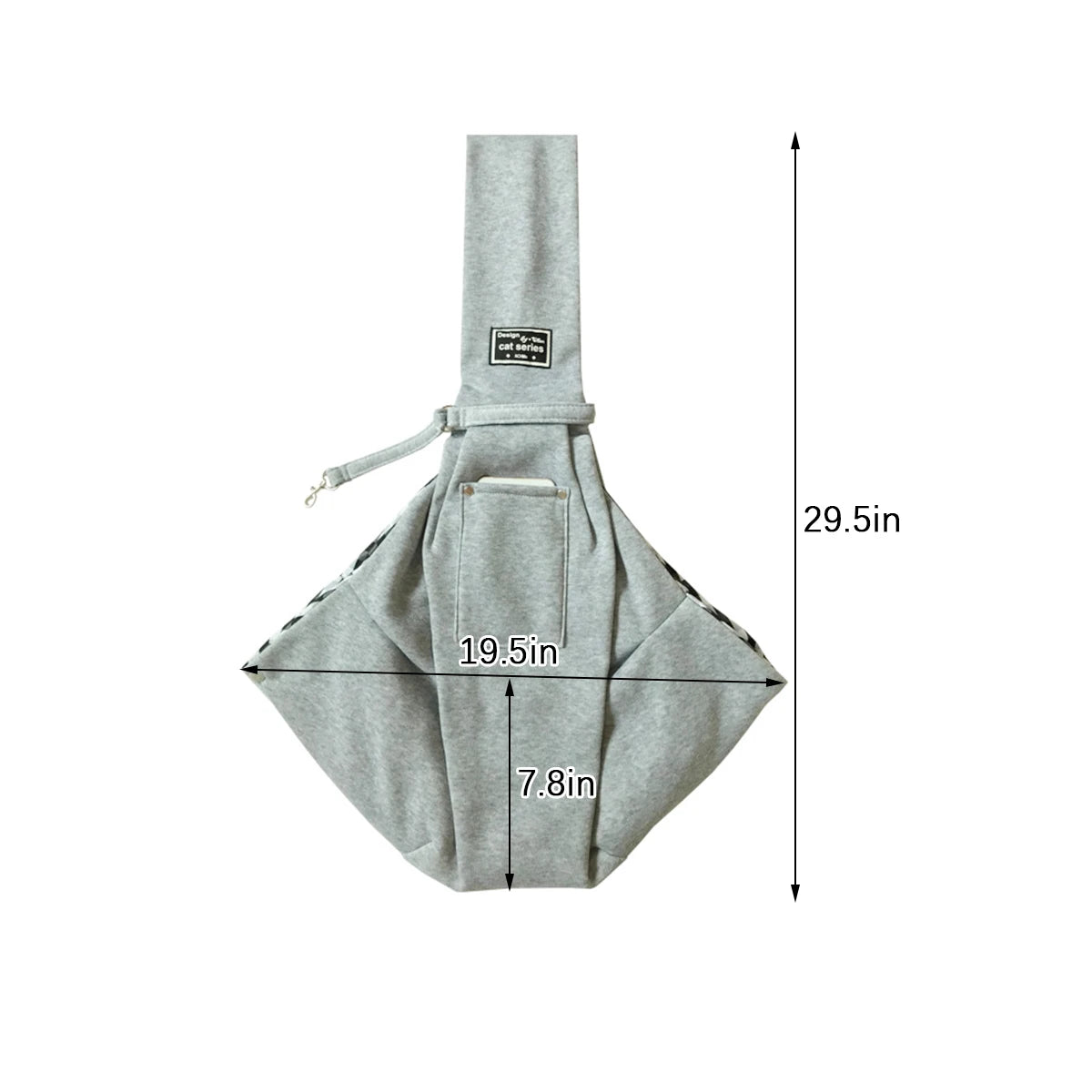 Small Dog Carrier Sling Bag Polyester For Outdoor Travel