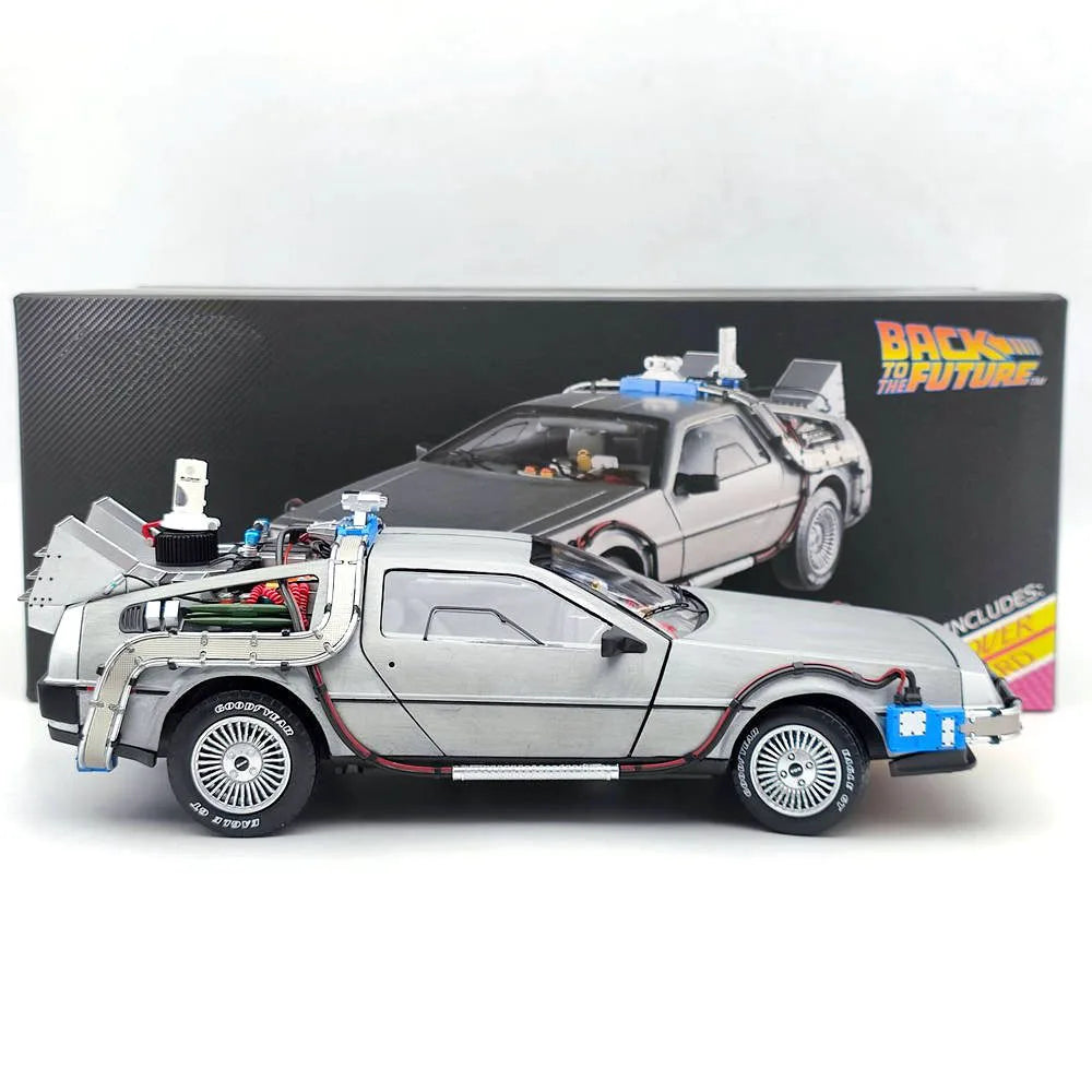 Back To The Future Time Machine Diecast One Eighteen BCJ97