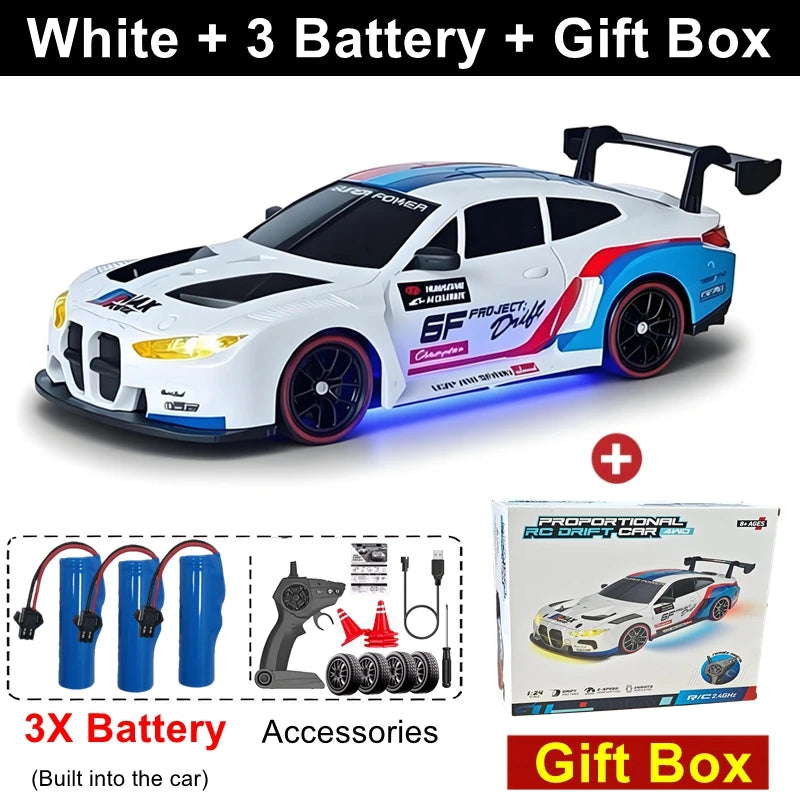 4WD Remote Control Drift Racing Car With LED Lights