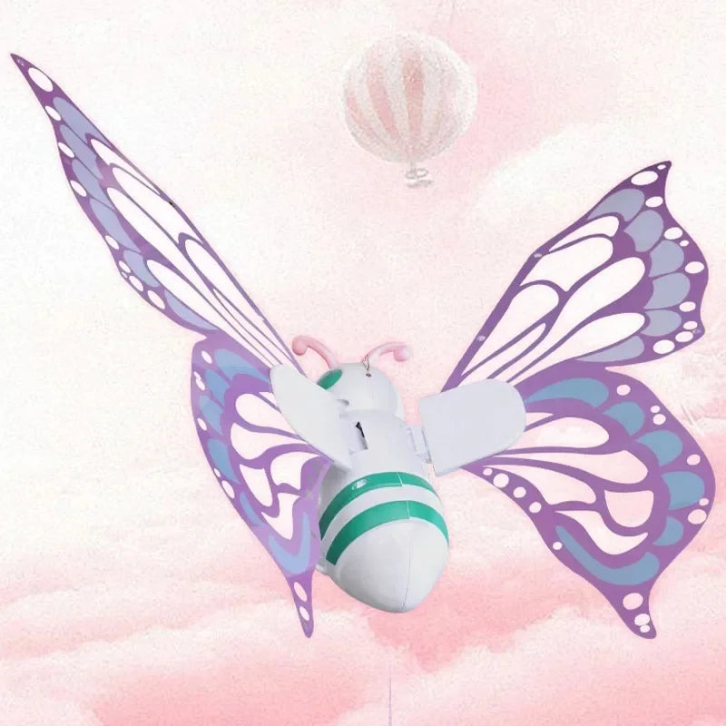 Electric Fairy Wings With Moving Lights For Kids Cosplay