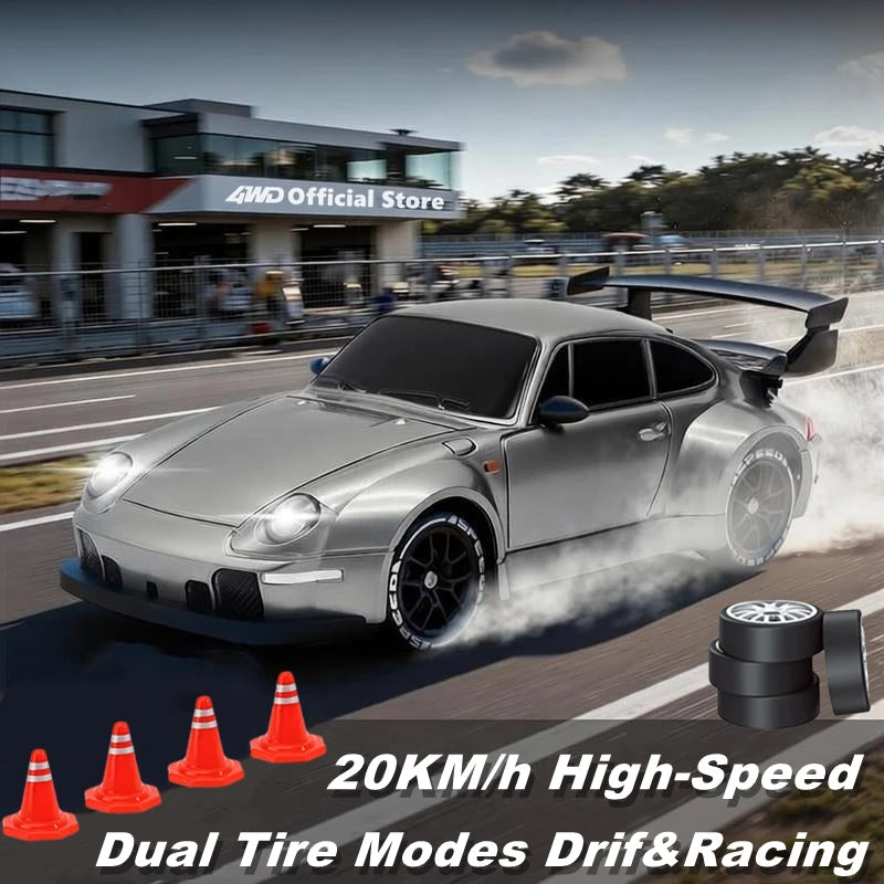 4WD Remote Control Drift Racing Car With LED Lights