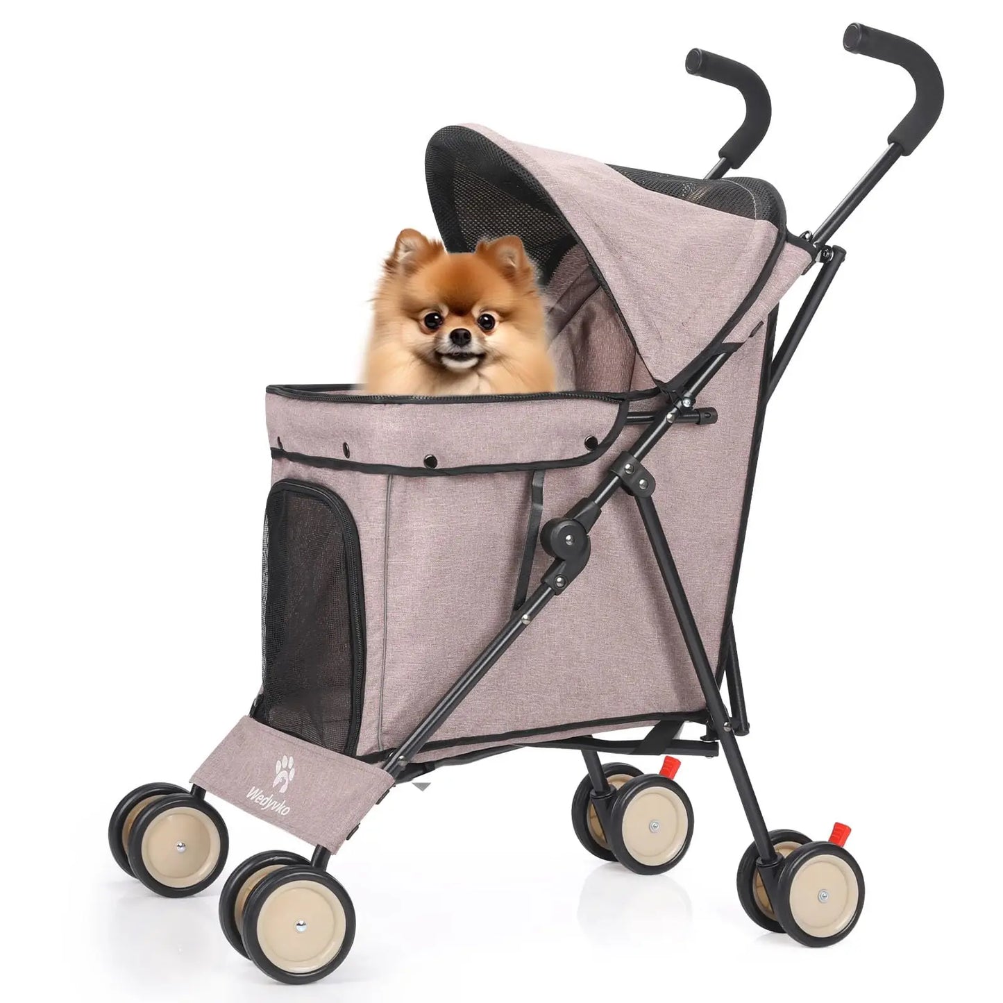 Travel Portable Dog Stroller for Small Dogs and Cats