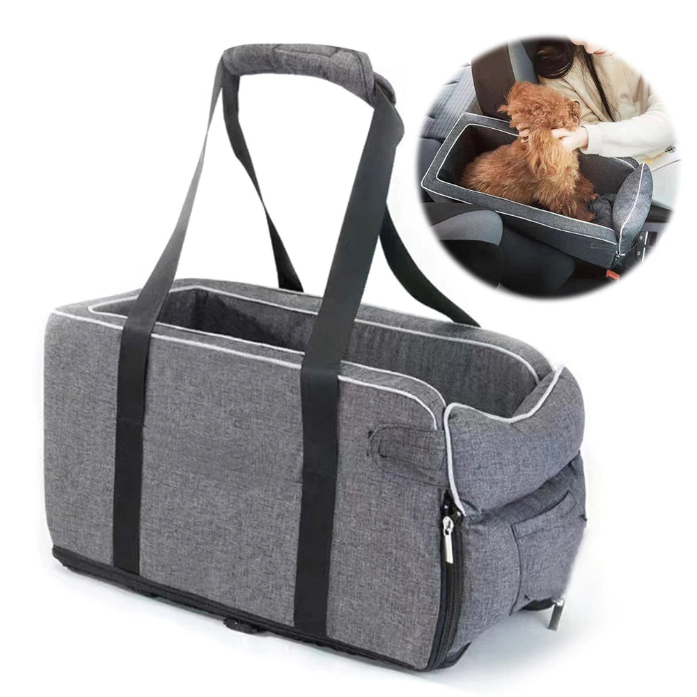 NONED Portable Pet Booster Seat For Small Dogs With Straps