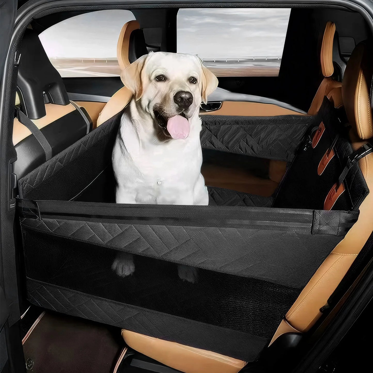 Dog Car Seat Cover Waterproof Nonslip Back Seat Protector