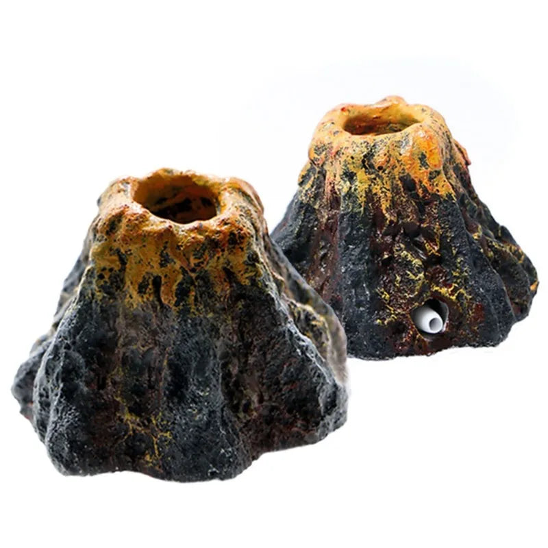 Volcano Shape Air Bubble Stone For Aquarium Air Pump Decoration