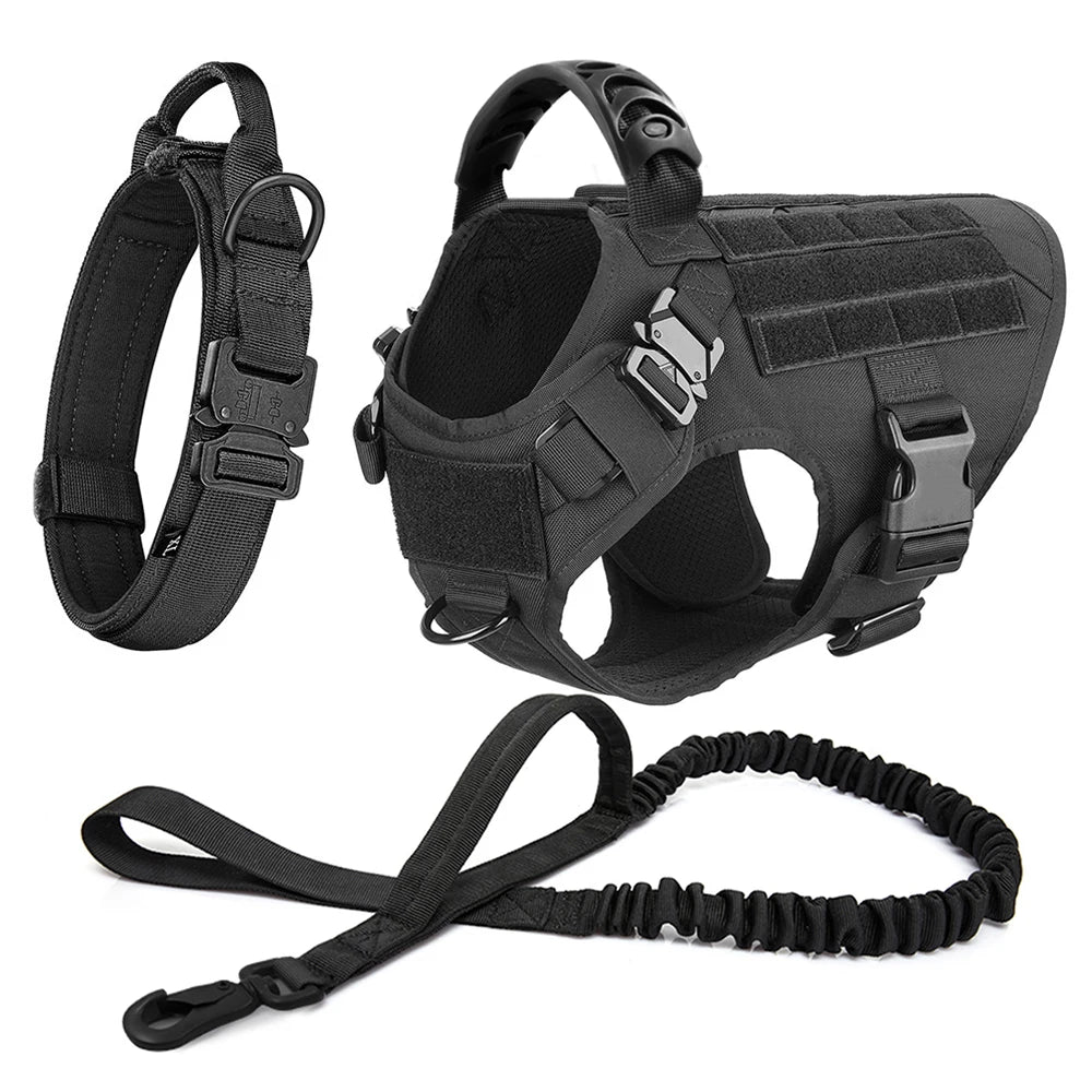 PETRAVELCN Dog Harness And Leash Set Vest For German Shepherd Malinois