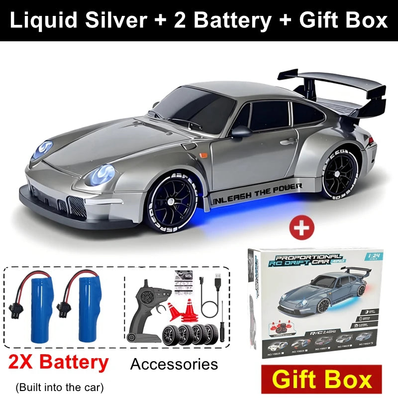 4WD Remote Control Drift Racing Car With LED Lights