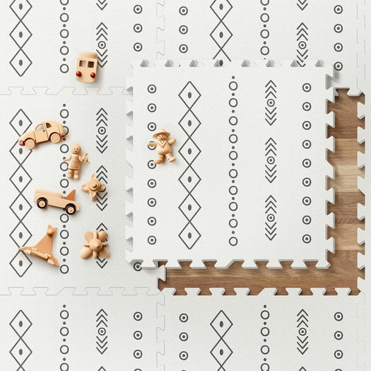 Baby Foam Play Mat with Interlocking Tiles for Crawling and Play