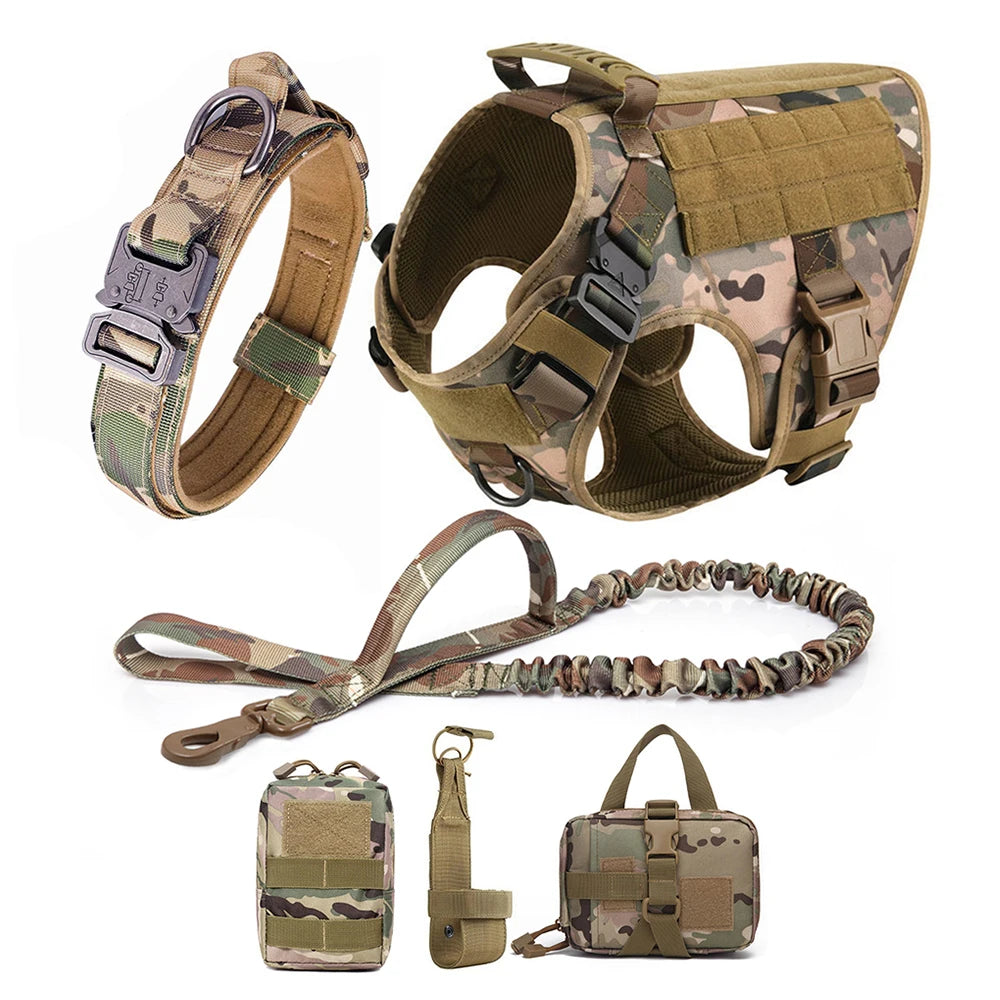 PETRAVELCN Dog Harness And Leash Set Vest For German Shepherd Malinois