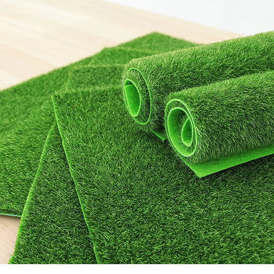 Artificial Grass Indoor Outdoor Realistic Synthetic Lawn Rug For Balcony