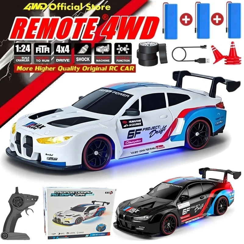 4WD Remote Control Drift Racing Car With LED Lights