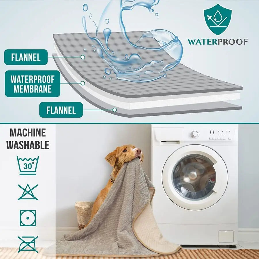 Waterproof Dog Blanket Leakproof Pet Cover For Dogs