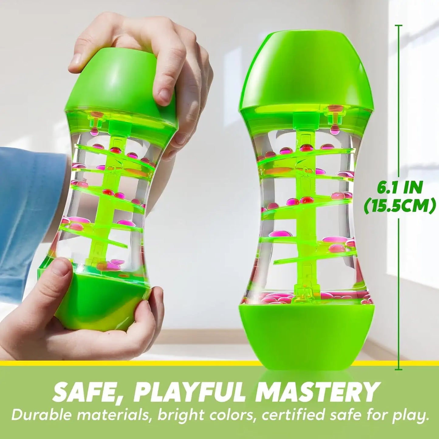 Joyfy 4 Pack Sensory Fidget Tubes For Kids Autism Therapy