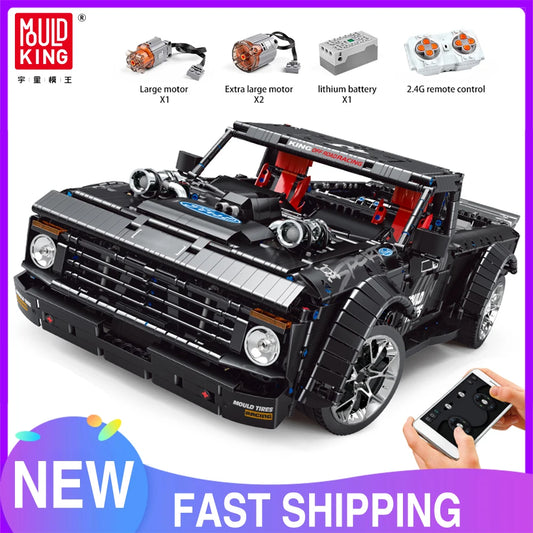 MOULD KING 13082 Remote Control F150 Pickup Truck Building Block