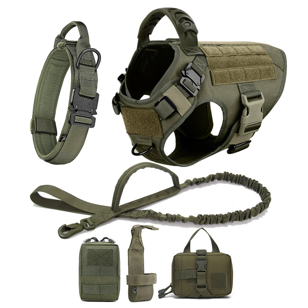 PETRAVELCN Dog Harness And Leash Set Vest For German Shepherd Malinois