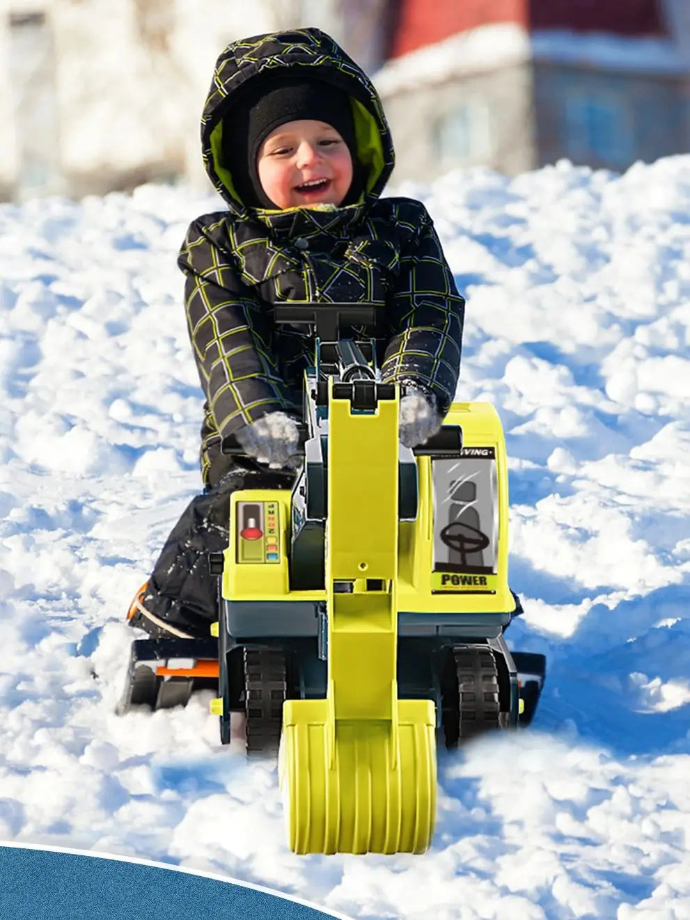 Manual Ride-On Toy Car For Indoor Use With Safety Bumper Gift For Kids