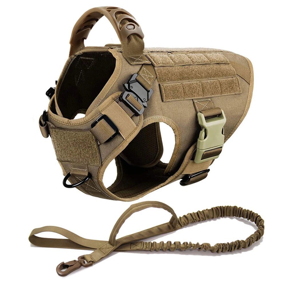 PETRAVELCN Dog Harness And Leash Set Vest For German Shepherd Malinois