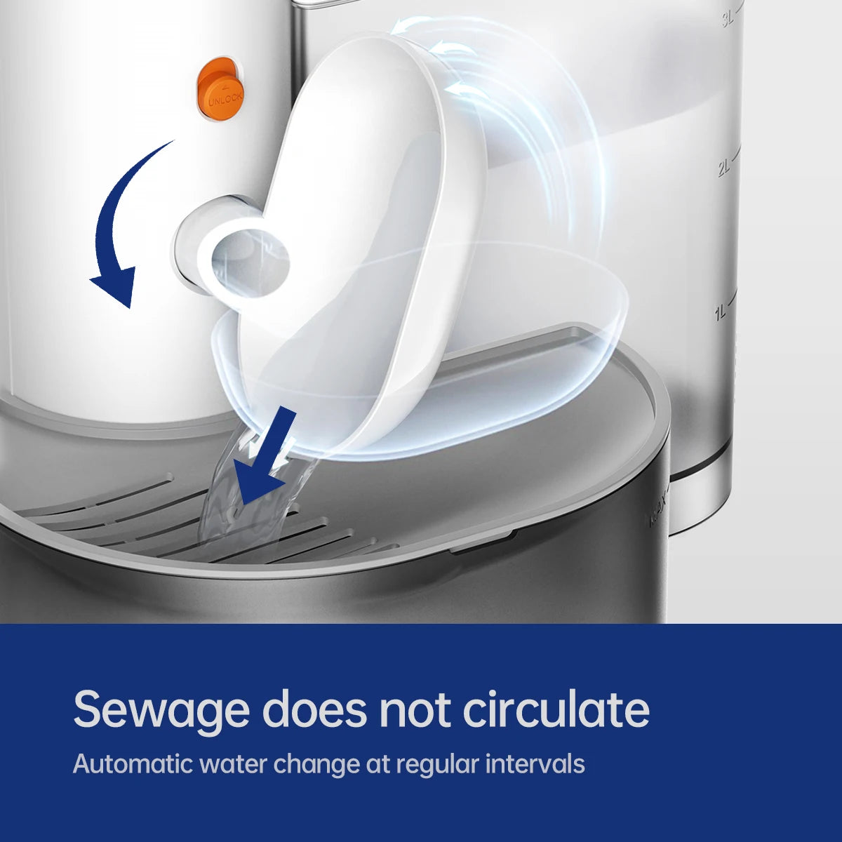 Smart Pet Water Dispenser Wireless Cat Water Fountain Automatic Feeder