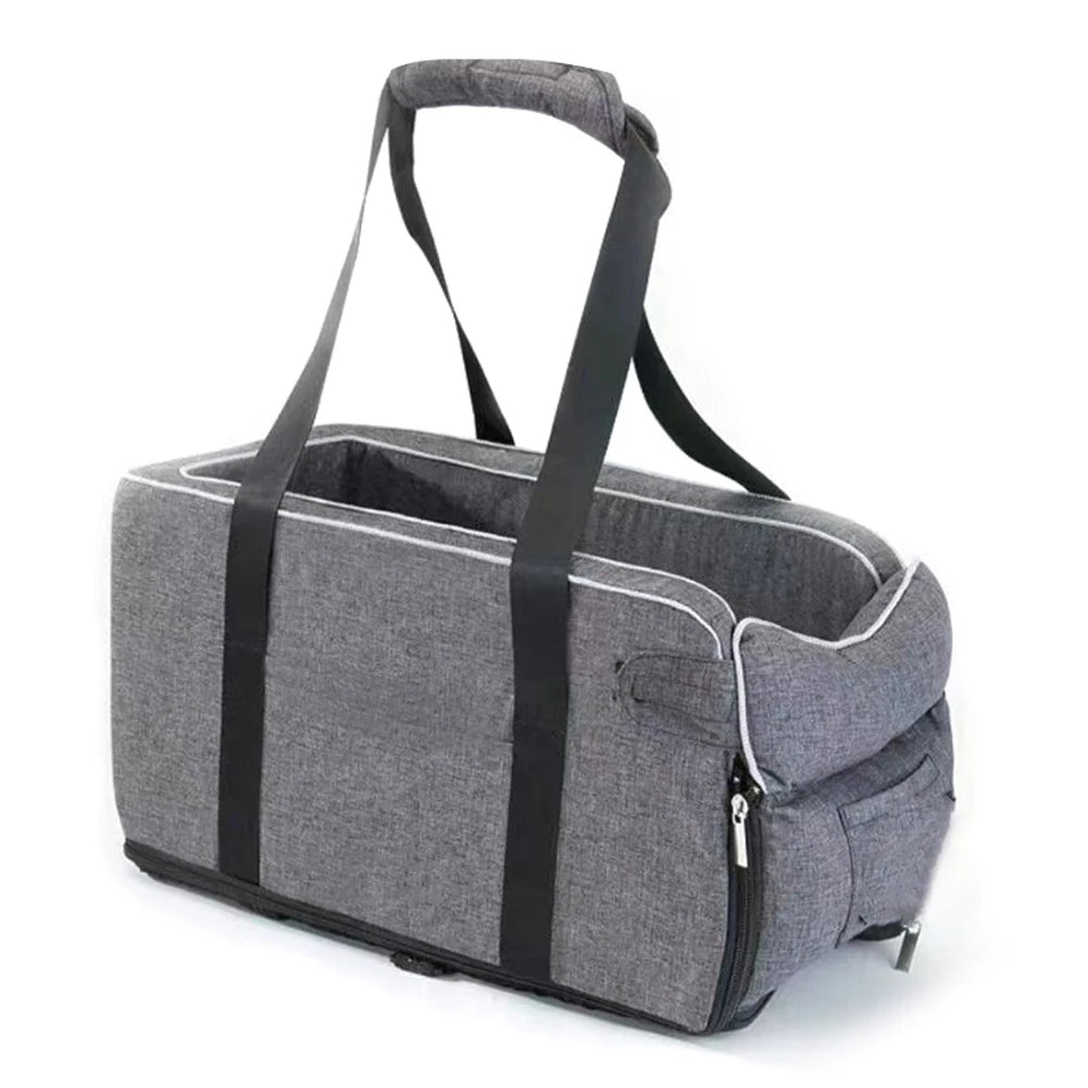 NONED Portable Pet Booster Seat For Small Dogs With Straps