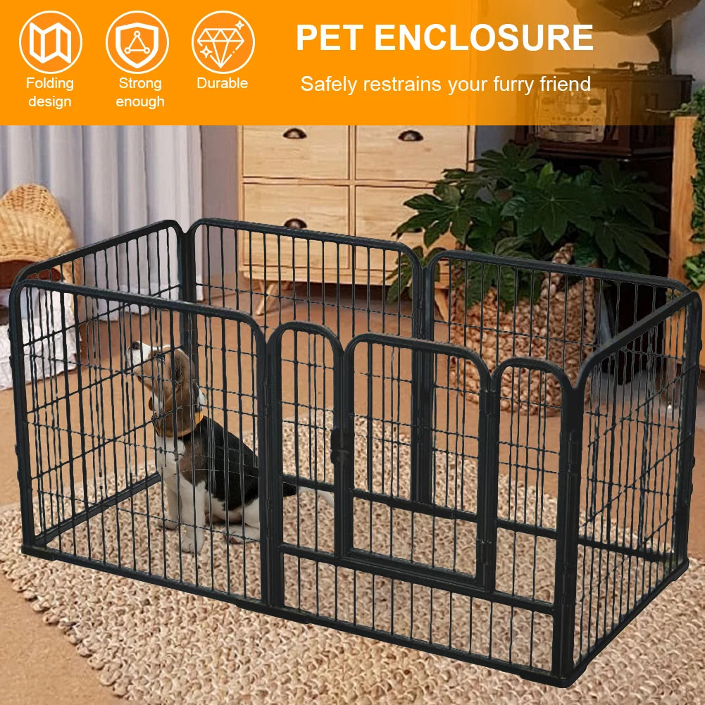 APWIKOGER Heavy Duty Portable Pet Playpen For Dogs Cats