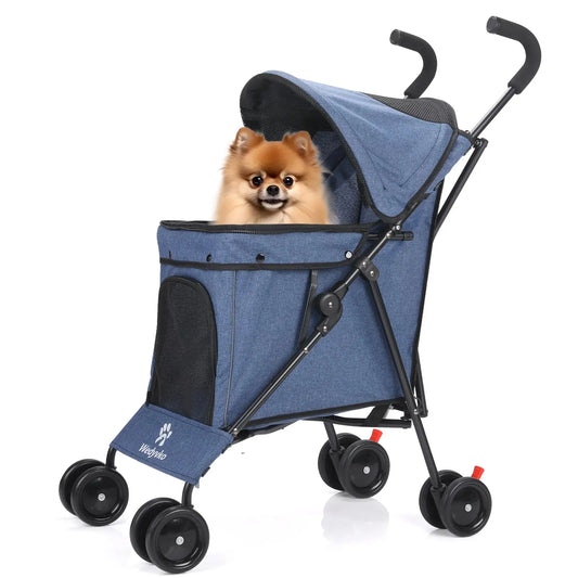 Travel Portable Dog Stroller for Small Dogs and Cats