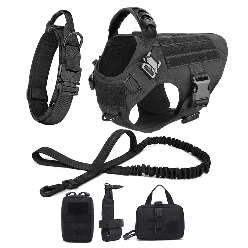 PETRAVELCN Dog Harness And Leash Set Vest For German Shepherd Malinois