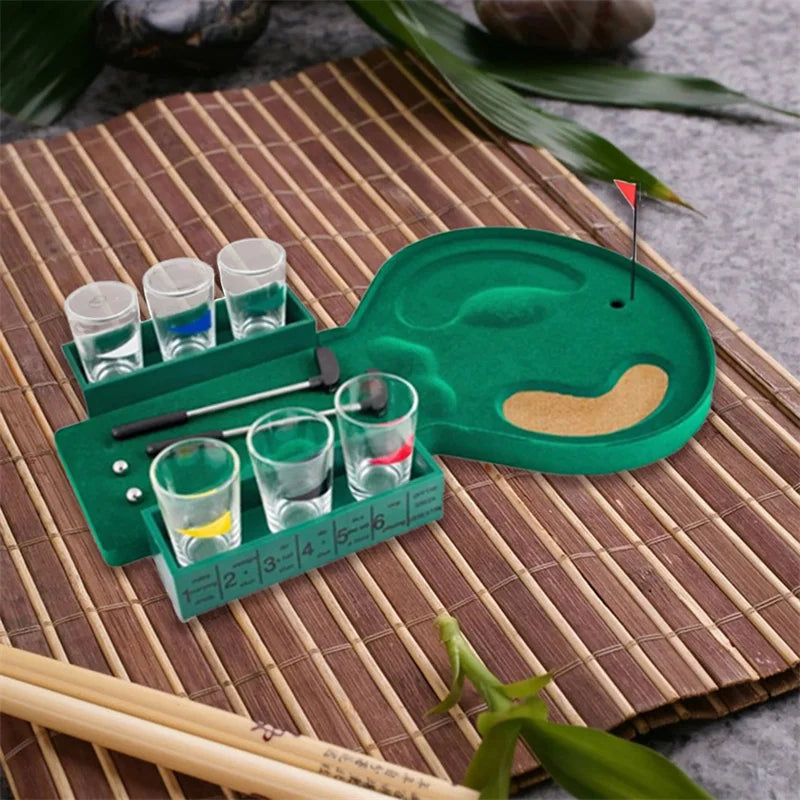 Mini Golf Tabletop Game Set For Adult Parties Bar Entertainment