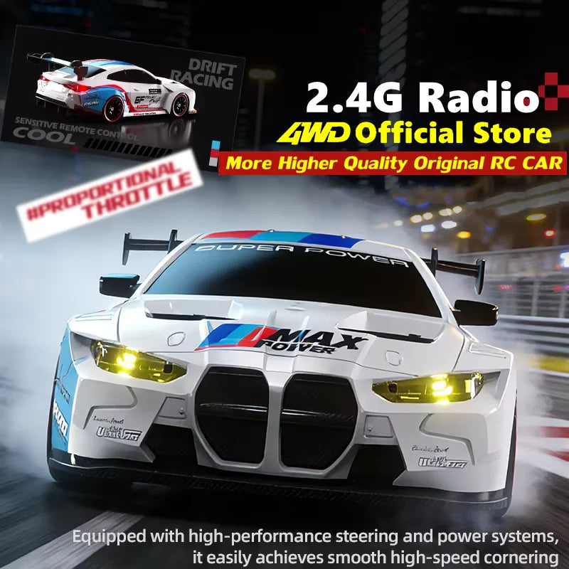4WD Remote Control Drift Racing Car With LED Lights