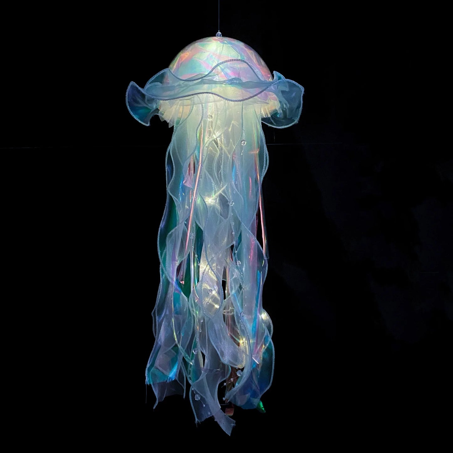Jellyfish Lantern Mermaid Theme Handheld Party Decorations