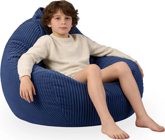XMSJ Memory Foam Bean Bag Chair for Kids and Teens