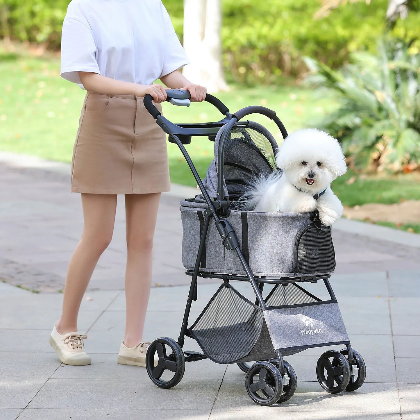 3 In 1 Stroller With Removable Carrier For Pets Terrain