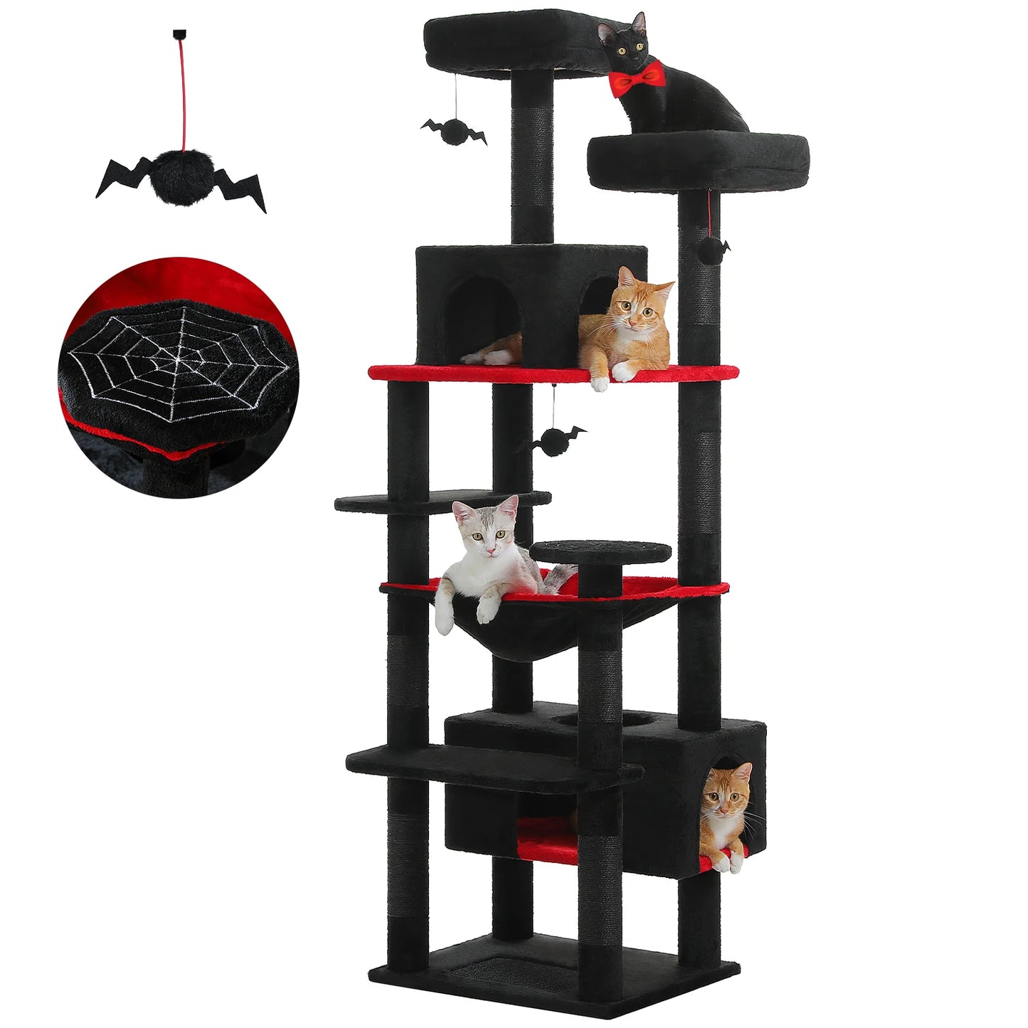 PAWZ Road Cat Tree and Tower With Sisal Scratching Posts