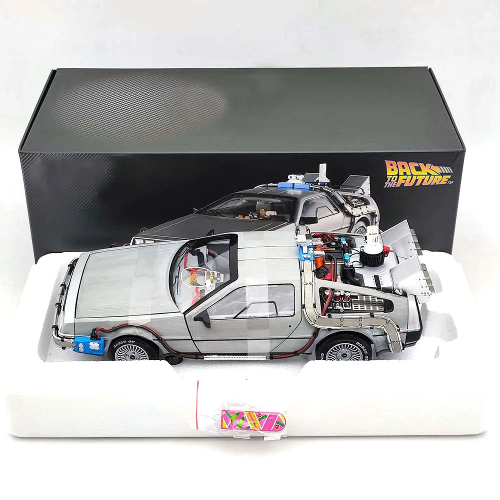 Back To The Future Time Machine Diecast One Eighteen BCJ97