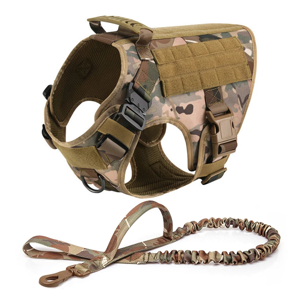 PETRAVELCN Dog Harness And Leash Set Vest For German Shepherd Malinois